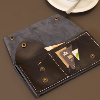 LadaLeather Complex leather wallet