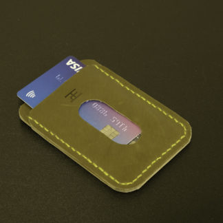 LadaLeather Slide-out card holder